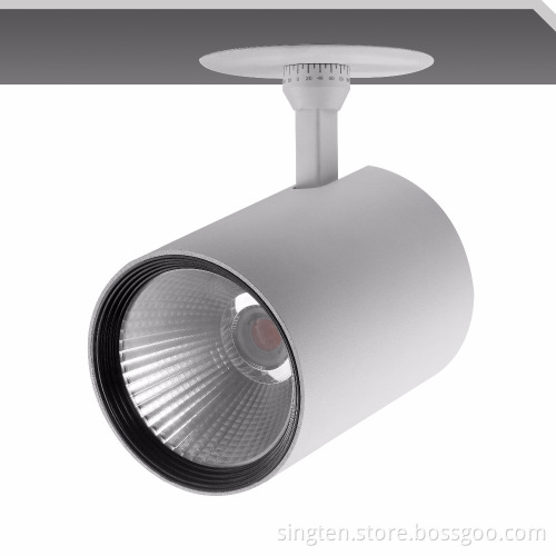 5 years warranty recessed led lighting, recessed dimmable cob led track spot light